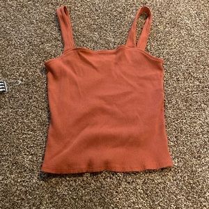 Express mauve cropped tank top